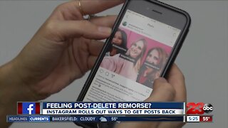 Instagram adds option to restore deleted posts
