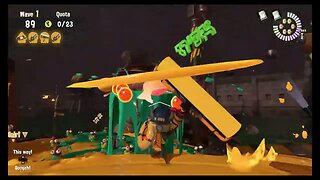 Splatoon 3 - Random Weapon Salmon Run (Grizzco Splatana on Sockeye Station)