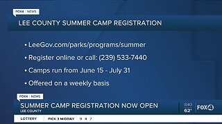 Lee County Summer Camp sign up underway