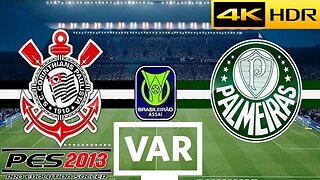 🔴 PES 2013 COM GRAFICO 4K & COM VAR !!! PATCH 2024 PC & NOTEBOOK