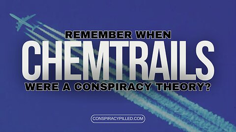 Remember When Chemtrails were a Conspiracy Theory?