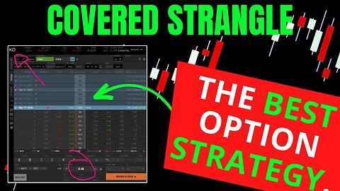 Covered Strangle the Best Options Strategy // Real Example W/Trading Jornal