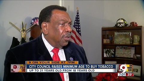 City Council raises minimum age to buy tobacco