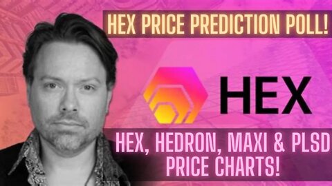 Hex Price Prediction Poll! Hex, Hedron, Maxi & PLSD Price Charts! Mintra Stake Rewards!