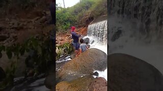 NOSSA AVENTURA NA CACHOEIRA BR307 #cachoeira