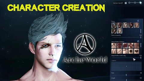 Archeworld: Intro, Race, Class Selection & Character creation