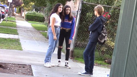 Social experiment: Boy gets bullied by girls in public