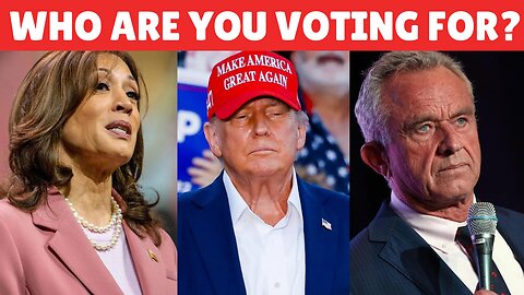 Why Trump? Why Kamala? Why RFK jr? | The people decide or do they???