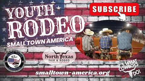 21 and Under Youth Rodeo at Rodeo North Texas Fair and Rodeo Small Town America Western Sports