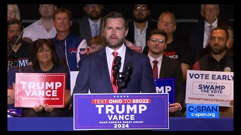 VP JD Vance Campaigns in Middletown, Ohio