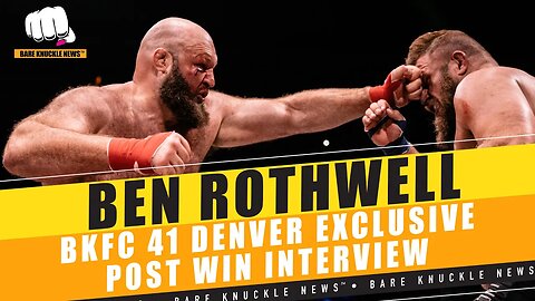 #benrothwell Says the Champ Is Crying After Eyeing #AlanBelcher Title Shot Post-BKFC 41 Win