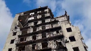 Scale of destruction in Mariupol