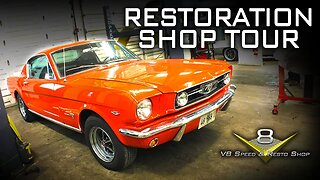 Muscle Car Restoration Shop Tour at V8 Speed & Resto Shop