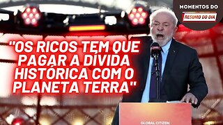 Lula rejeita ameaças e diz que ricos têm que pagar | Momentos do Resumo do Dia
