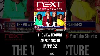 The View Lecture Americans on Happiness #shorts