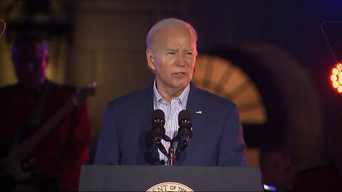 Hilarious And Scary Scenes Unfold As Biden 'Attends' White House 'Juneteenth' Event