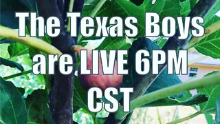 The Texas Boys LIVE 6PM CST