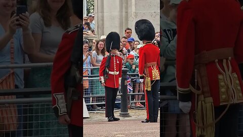 Shuffel back Welsh guards #buckinghampalace