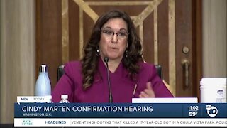 Cindy Marten grilled by Senate in confirmation hearing