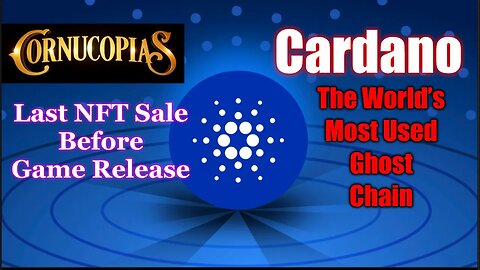 Cardano: Catalyst Fund10 The Worlds Most Used Ghost Chain lol