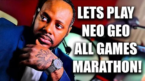 Neo Geo Console Stream Day! Lets run through some games!