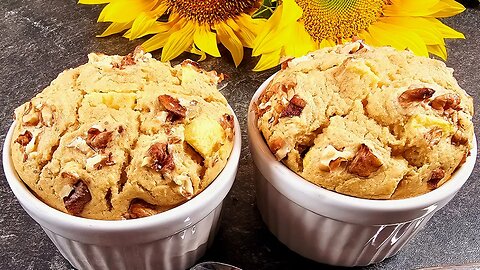 Delicious Baked Oats with apple and cinnamon! My favorite breakfast!❤️