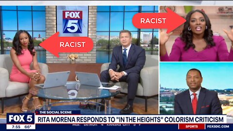 Racist FOX 5 Leftist anchors Marissa Mitchell & Jeannette Reyes attacks Rita Morena & In the Heights