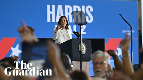 Kamala Harris claps back at protesters during Detroit campaign rally | VYPER