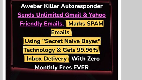 MailDaddy Demo: The Powerful Autoresponder for Unlimited Gmail and Yahoo Emails Marketing!