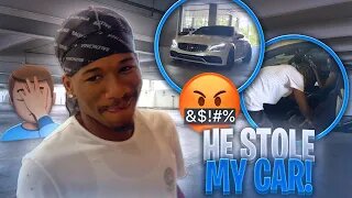 He Stole My Car! **I can't believe this**