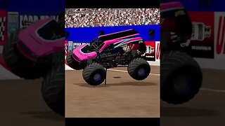 Monster Jam World Finals Crashes BeamNG