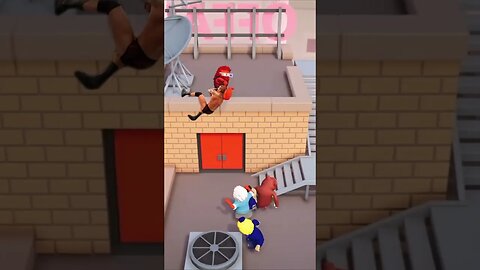 WATCH OUT WATCH OUT #gangbeastsfunnymoments #gangbeasts #fails #gaming #gamingvideos