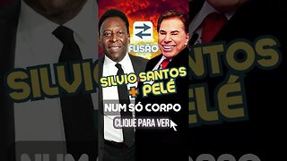 Pelé e Silvio Santos FUSÃO! #shorts