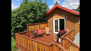 Beautifully Designed & Built DIY Alaskan Tiny House in Homer, Alaska!