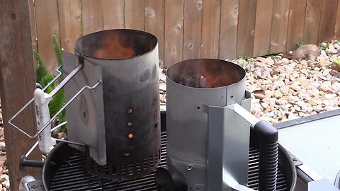 BBQ Dragon Chimney of Insanity vs Weber Chimney