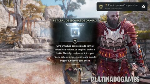 GOD OF WAR RAGNAROK - DRAGÃO SECRETO [GARRA DE DRAGÃO]