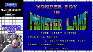 Wonder Boy in Monster Land 99 #MasterSystemChallenge