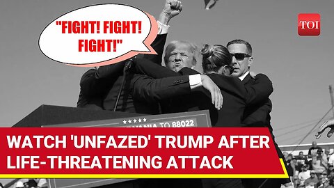 'True Fighter': Trump's First Reaction After Being Hit By Bullet At Butler Rally | Watch