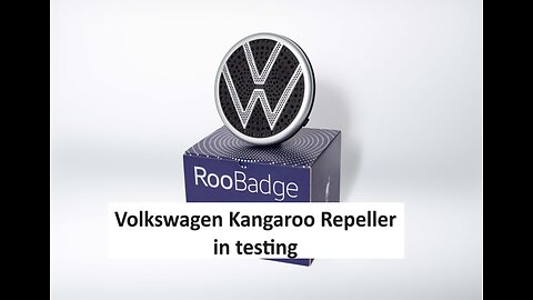 Volkswagen begins testing Kangaroo repelling logo on cars
