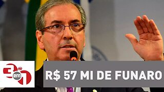 PF diz que Cunha recebeu R$ 57 mi de Funaro depois do início da Lava Jato