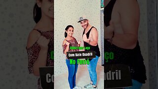 Como Fazer O Laço Com Bate Quadril No Forró #shorts #forró #dance