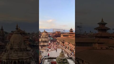 Patan Durbar Square Timelapse at Daytime