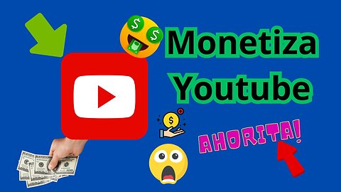 Monetiza tu canal con solo 50 suscriptores 😱