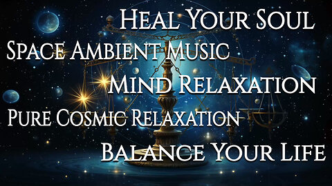 Space Ambient Music 🌍Heal Your Soul 🌍 Pure Cosmic Relaxation 🌍Mind Relaxation🌍Balance Your Life