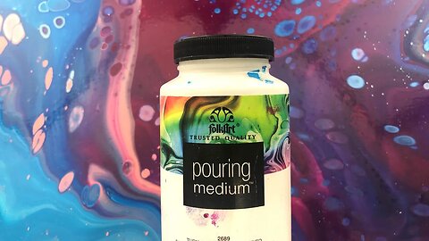 Folk Art Pouring Medium Review - The most average of average pouring mediums.