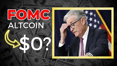 Will Tonights FOMC Meeting Collapse Altcoins To $0? - Altcoin Analysis