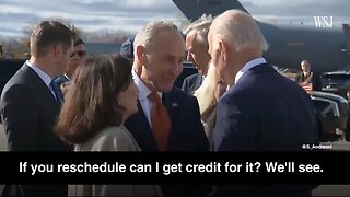 BREAKING: Chuck Schumer was caught on a hot mic saying, "I know I can blame Republicans and MAGA, I