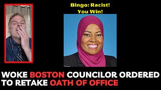 But muh racism! Woke Boston councilor ordered to retake oath of office...