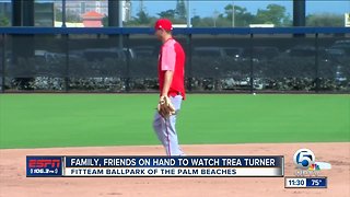 Spring Training is a little extra special for Trea Turner