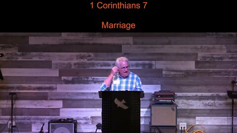 Marriage — 1 Corinthians 7